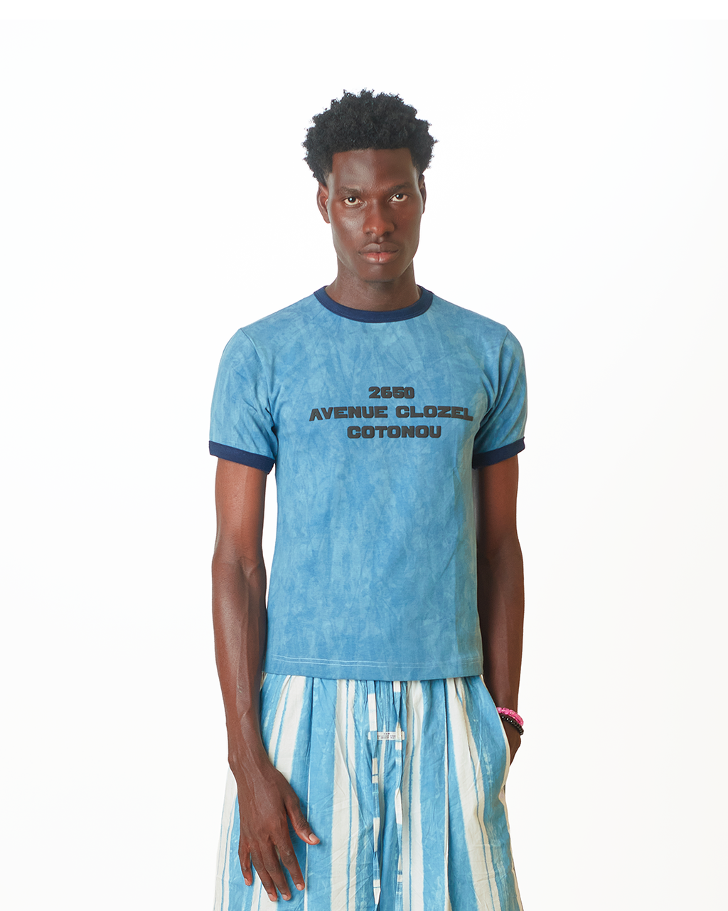 SHORT SLEEVES T-SHIRT INDIGO